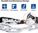 Extra Long Bike Lock with 5-Digit Resettable Code