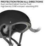 JBM Multi-Sport Safety Helmet for Scooters and More