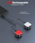 Rechargeable Bike Light Set - Front and Rear