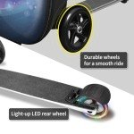 Kids' Unicorn Scooter Suitcase with LED Wheels