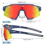 X-TIGER Kids Polarized UV400 Sports Sunglasses