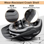 LED Safety Helmet for Men & Women Biking