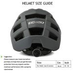 Exclusky Vintage Bike Helmet for Adults