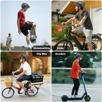 LED Safety Helmet for Men & Women Biking