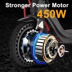 450W Electric Scooter - Long Range & Fast