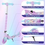 BELEEV 2-Wheel Light-Up Scooter for Kids