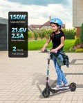 Gyroor Kids Electric Scooter with LED Display