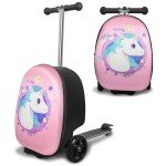 Foldable 2-in-1 Scooter Suitcase for Kids