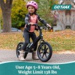 Gotrax Electric Balance Bike for Kids, 14" Tire