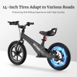 Gotrax Electric Balance Bike for Kids, 14" Tire