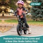 Gotrax Electric Balance Bike for Kids, 14" Tire