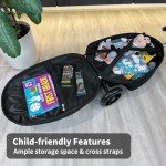 Foldable 2-in-1 Scooter Suitcase for Kids