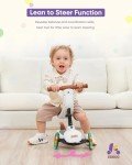 KRIDDO Kids 5-in-1 Folding Scooter with Lights