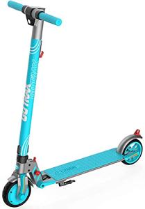 Gotrax Vibe Electric Kick Scooter, 6.5" Foldable Commuting Scooter for Kids 8-15, 12 MPH & 7 Miles Range E Kick Scooters for Kids, Teens, Boys and Girls (Teal)