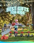 Gyroor Kids Electric Scooter with 180W Motor & LED Visible Display, Colorful Lights, Adjustable Speed and Height, 10 Mph & 10 Miles Range Electric Scooter, Electric Scooter for Kids Ages 8-12