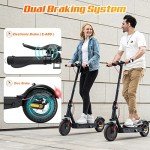 Evercross EV10K Pro 500W Electric Scooter 19 MPH