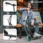Lascoota Kids Electric Scooter - Adjustable & Foldable