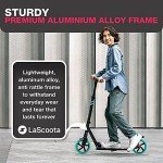 Lascoota Kids Electric Scooter - Adjustable & Foldable