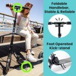 Aero A180 Lightweight Kick Scooter for Kids & Adults