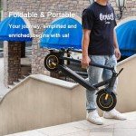 Portable Electric Scooter with Powerful Motor and Long Range