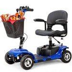 Cebihy 4-Wheel Electric Mobility Scooter for Adults