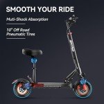 Ienyrid M4 Electric Scooter with Seat, 28 MPH