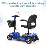 Cebihy 4-Wheel Electric Mobility Scooter for Adults