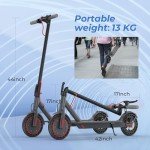 Roinside Foldable Electric Scooter for Adults - 19 MPH