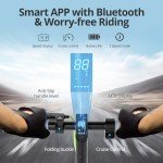 Foldable Electric Scooter - 19 MPH, 350W Motor