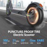 Foldable Electric Scooter - 19 MPH, 350W Motor