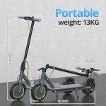 Foldable Electric Scooter - 19 MPH, 350W Motor