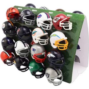 NFL Gumball Size Helmet Tracker Set - 32 Pieces