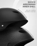 OutdoorMaster Kelvin Ski Helmet - Unisex, Black