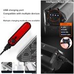 9000 Lumen Rechargeable Bike Light Set