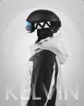 OutdoorMaster Kelvin Ski Helmet - Unisex, Black
