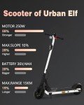 QnQ Foldable 500W Electric Scooter for All Ages