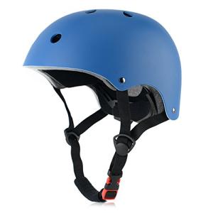 Adjustable Kids Bike Helmet - Blue, 3 Sizes