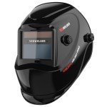 Solar-Powered Auto-Darkening Welding Helmet - Wide Shade