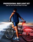 Super Bright USB Rechargeable Bike Light Set