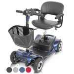 Vive 4-Wheel Electric Mobility Scooter for Adults