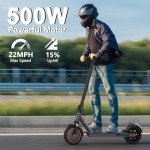Powerful Electric Scooter for Adults - 21-27 Miles
