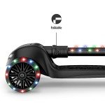 Jupiter Electric Scooter with LED Lights, Black