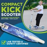 Jovial 2-Wheel Kick Scooter for Kids & Teens