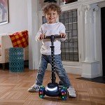 Jupiter Electric Scooter with LED Lights, Black