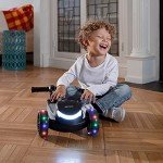 Jupiter Electric Scooter with LED Lights, Black