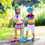 Lightweight Kids Scooter with Adjustable Handlebars