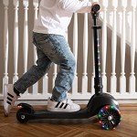 Jupiter Electric Scooter with LED Lights, Black