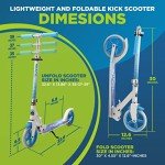 Jovial 2-Wheel Kick Scooter for Kids & Teens