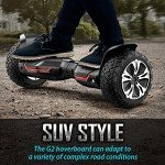 Gyroor Warrior 8.5" All-Terrain Hoverboard with Music