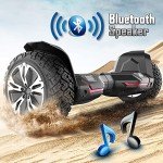 Gyroor Warrior 8.5" All-Terrain Hoverboard with Music